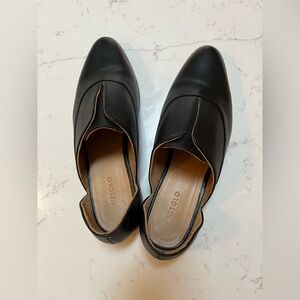 Nisolo Black Leather Flats